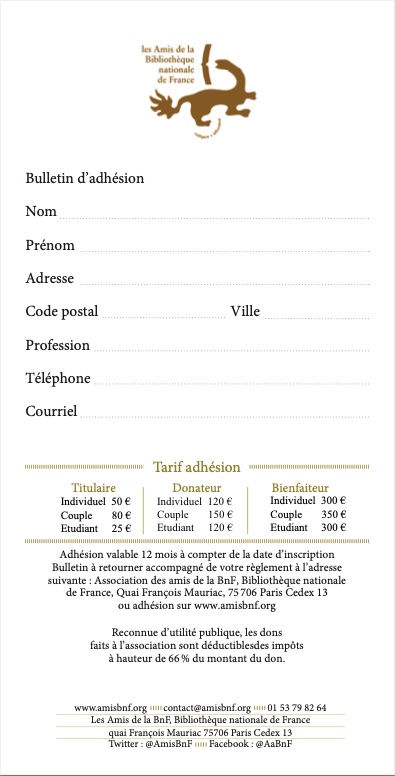 Formulaire d'inscription