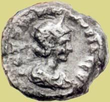 Monnaie reine de Palmyre Zénobie
